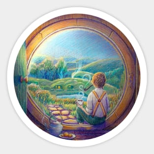 Tolkien Tea Time Sticker